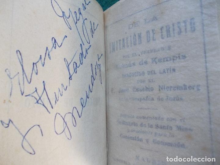 Libros antiguos: IMITACI&Oacute;N DE CRISTO  1921 - Foto 2