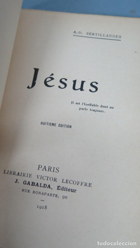 Libros antiguos: 1918.- JESUS. SERTILLANGES. - Foto 2
