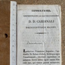 Libros antiguos: CANONIZACION BEATO ALPHONSI MARIAE LIGORIO . BARCELONA 1834.. Lote 202694065