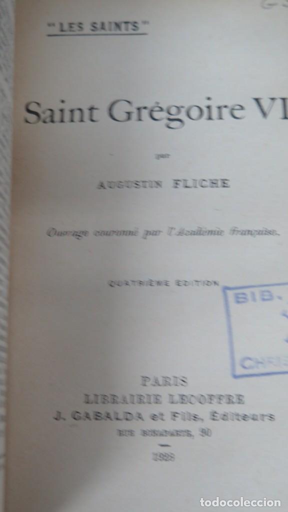 Libros antiguos: 1928.- SAINT GREGOIRE VII - Foto 2