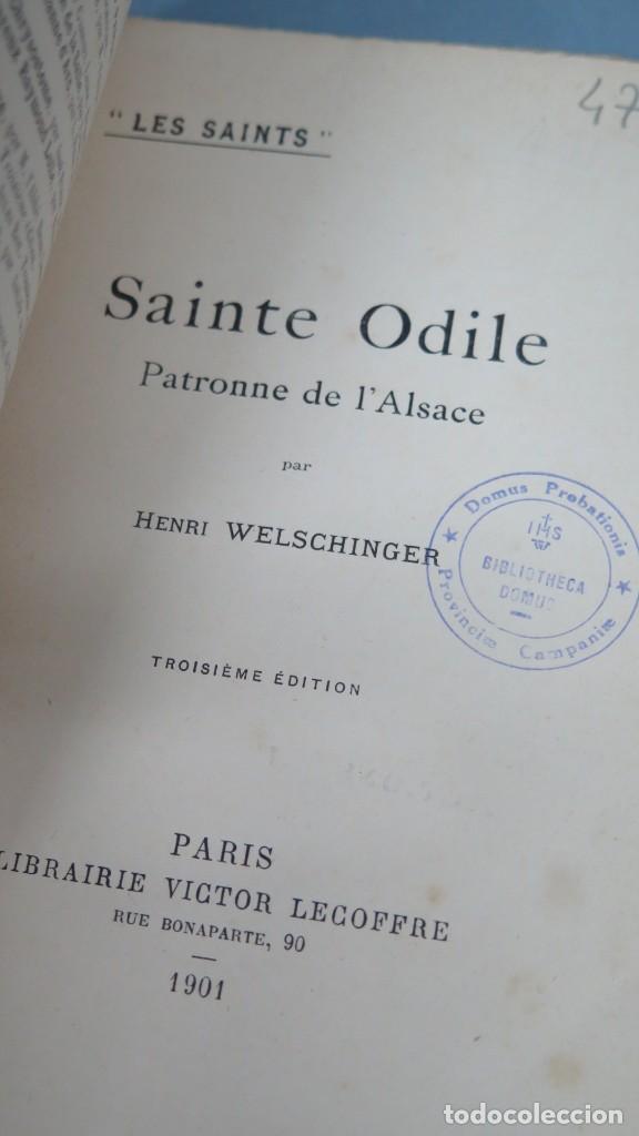 Libros antiguos: 1901.- SAINTE ODILE - Foto 2