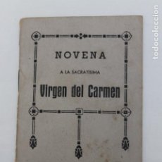 Libros antiguos: NOVENA A LA SANTISIMA VIRGEN DEL CARMEN, 1942 MADRID, HIJOS DE GREGORIO DEL AMO. Lote 202940435