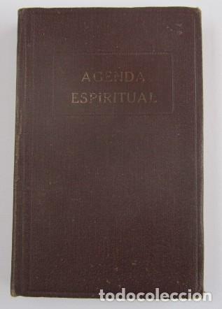 Libros antiguos: Agenda espiritual - Foto 1