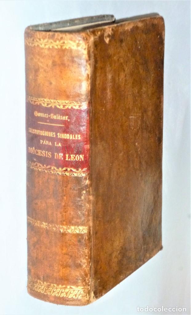 Libros antiguos: CONSTITUCIONES SINODALES PARA LA DI&Oacute;CESIS DE LE&Oacute;N - Foto 1
