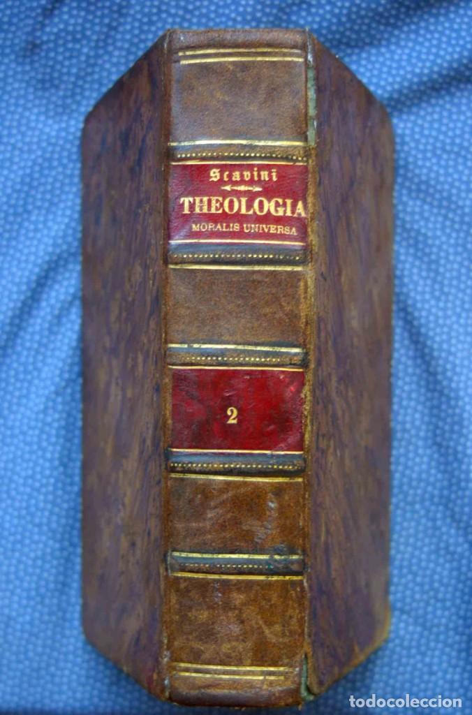 Antiquarische B&uuml;cher: THEOLOG&Iacute;A MORALIS UNIVERSA TOMO II EN LAT&Iacute;N PETRO SCAVINI -EDI SUBIRANA, 1885