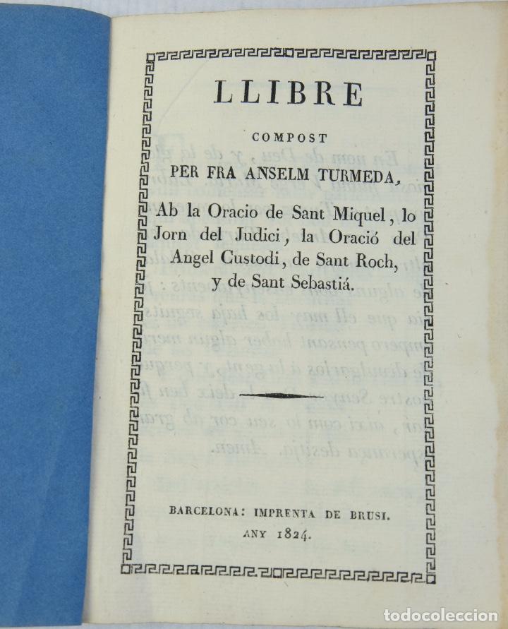 Antiquarische B&uuml;cher: Llibre compost per Fra Anselm Turmeda-Imp. De Brusi, 1824