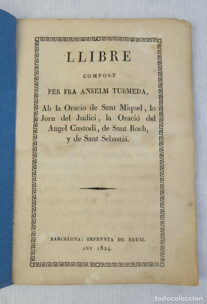 Antiquarische B&uuml;cher: Llibre compost per Fra Anselm Turmeda-Imp. De Brusi, 1824