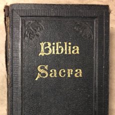 Libros antiguos: BIBLIA SACRA, VULGATÆ EDITIONIS, SIXTI V, PONT. MAX. ET CLEMENTIS VIII. LIBRERÍA RELIGIOSA 1910.. Lote 208318963