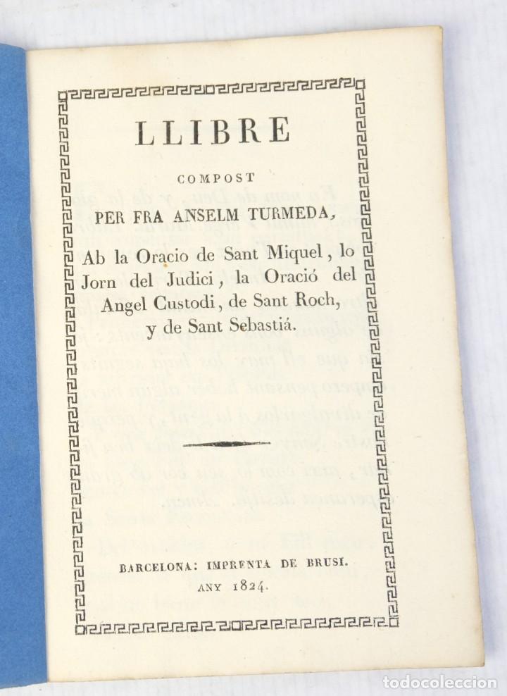 Antiquarische B&uuml;cher: Llibre compost per Fra Anselm Turmeda-Imp. De Brusi, 1824