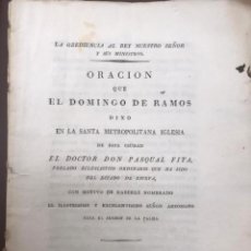 Libros antiguos: 1812 - VALENCIA. JOSE NAPOLEÓN I. LA OBEDIENCIA AL REY NUESTRO SEÑOR Y SUS MINISTROS.