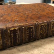 Libros antiguos: INSTITUTIONES THEOLOGICÆ. TOMUS SECUNDUS. EDITIO NOVA 1763 J.B. GARNIER