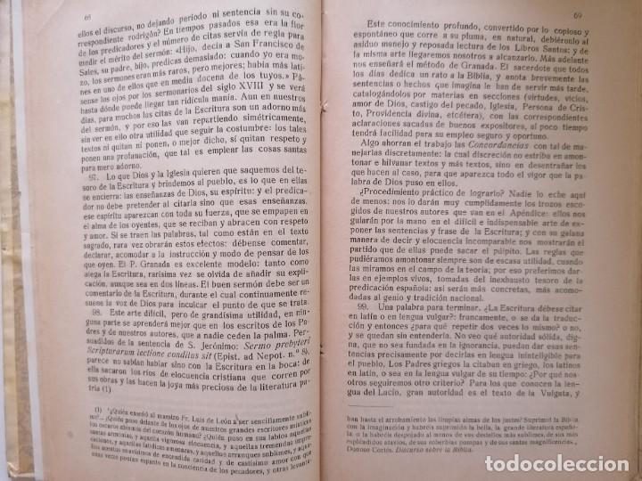 Libros antiguos: LA PREDICACI&Oacute;N SAGRADA - Foto 5