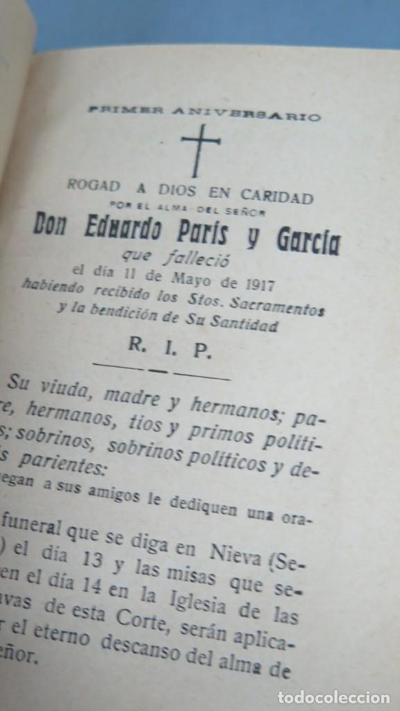 Libros antiguos: 1917.- EL LIBRO DE LOS DIFUNTOS - Foto 3