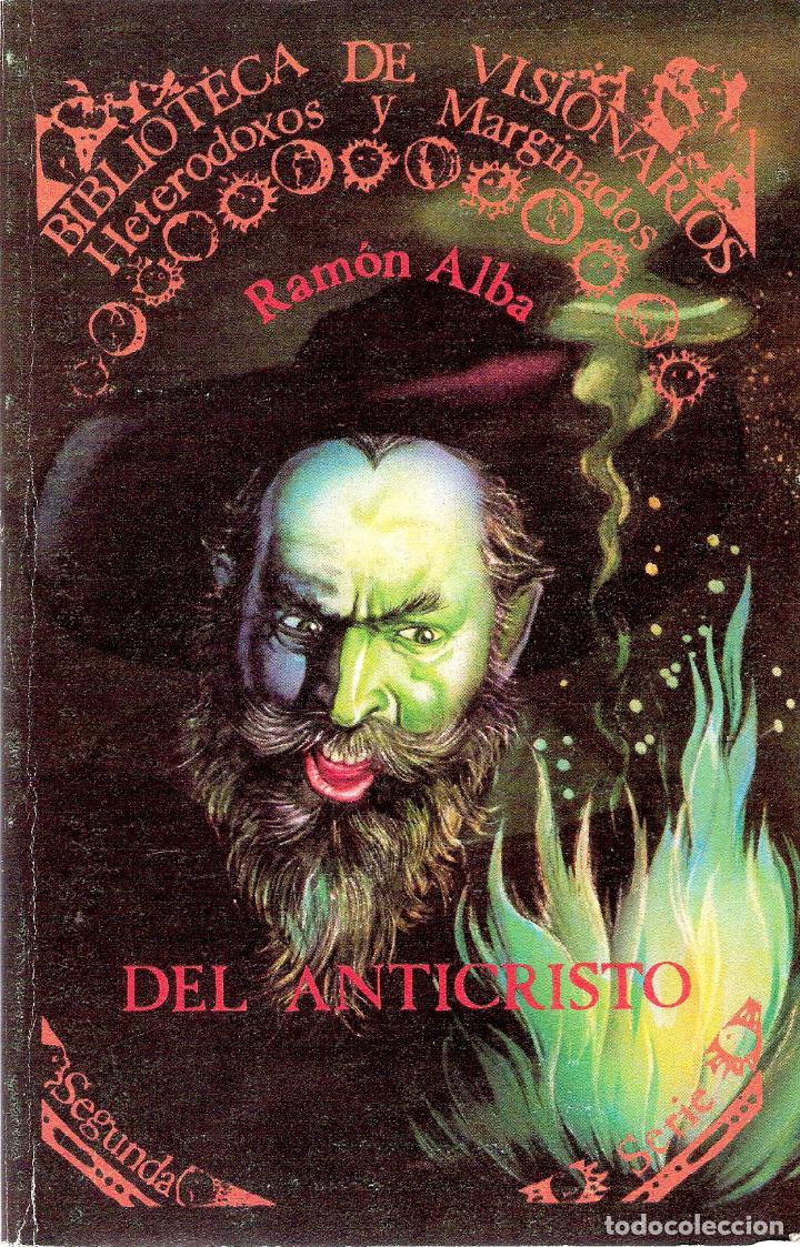 Libros antiguos: DEL ANTICRISTO - RAMON ALBA - Foto 1