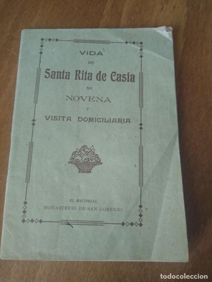 Livros antigos: Vida de Santa Rita de Casia de Novena 31 p&aacute;ginas
