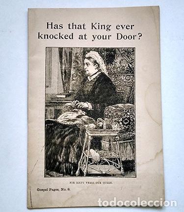 Livres anciens: Has that King ever knocked at your Door? London. Ca 1910