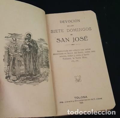 Antiquarische B&uuml;cher: DEVOCI&Oacute;N DE LOS SIETE DOMINGOS DE SAN JOS&Eacute;, 1923