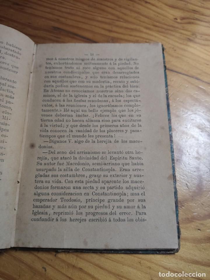 Libros antiguos: Compendio de la historia de la iglesia. 1880. - Foto 7