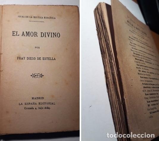 Libros antiguos: EL AMOR DIVINO - Foto 3