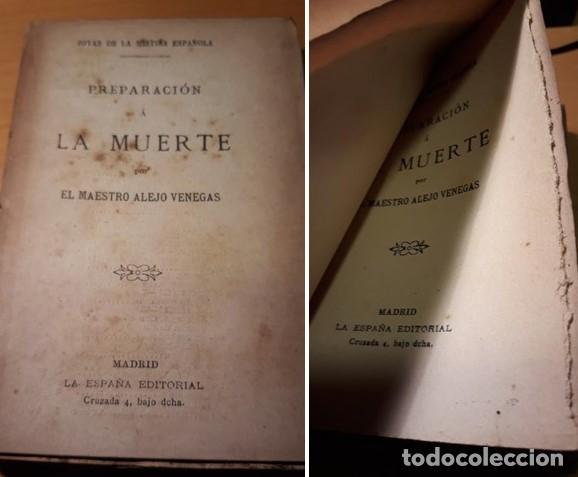 Libros antiguos: PREPARACION A LA MUERTE. - Foto 1