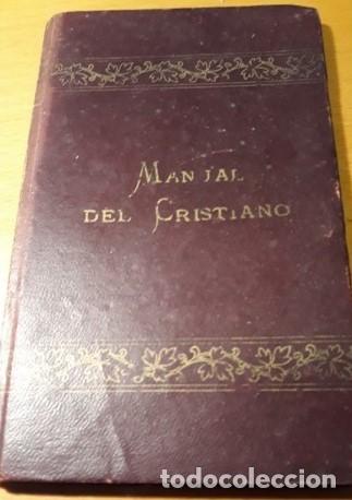 Libros antiguos: Manual del cristiano. - Foto 1