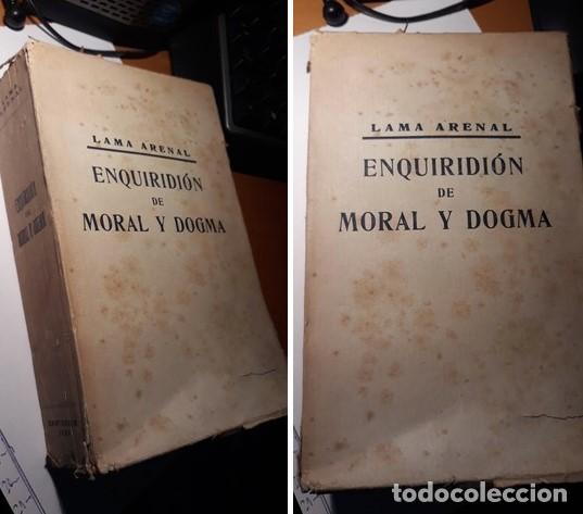 Libros antiguos: MORAL Y DOGMA - Foto 1