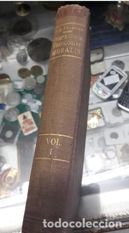 Libros antiguos: COMPENDIUM THEOLOGIAE MORALIS - Foto 1