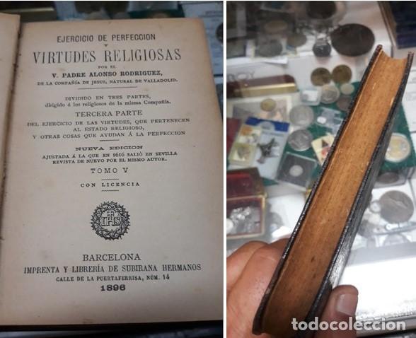 Libros antiguos: EJERCICIO DE PERFECCION. - Foto 2