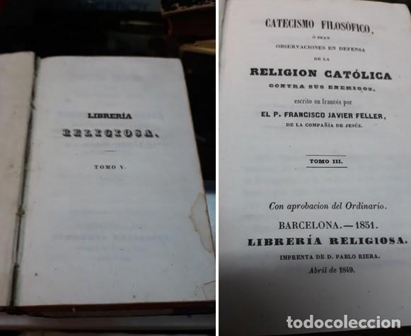 Libros antiguos: CATECISMO FILOSOFICO. - Foto 2