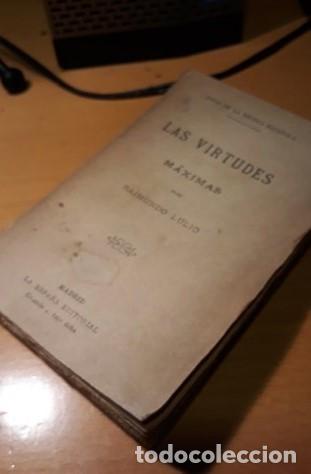 Libros antiguos: LAS VIRTUDES MAXIMAS. - Foto 2