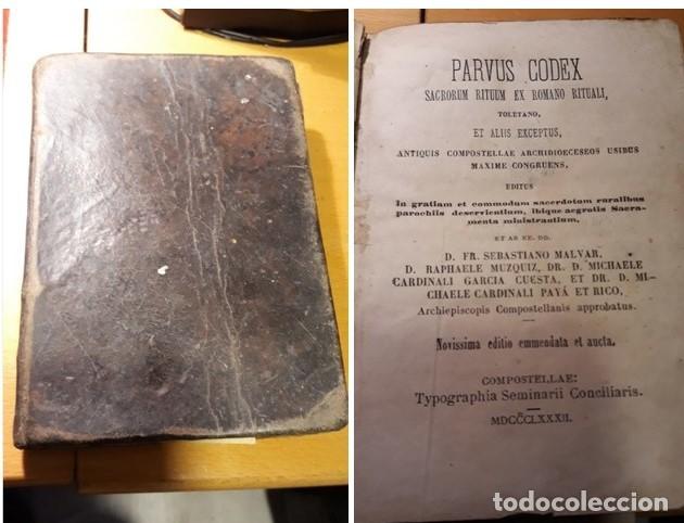 Libros antiguos: Parvus Codex. toletano. 1882.compostellae - Foto 1