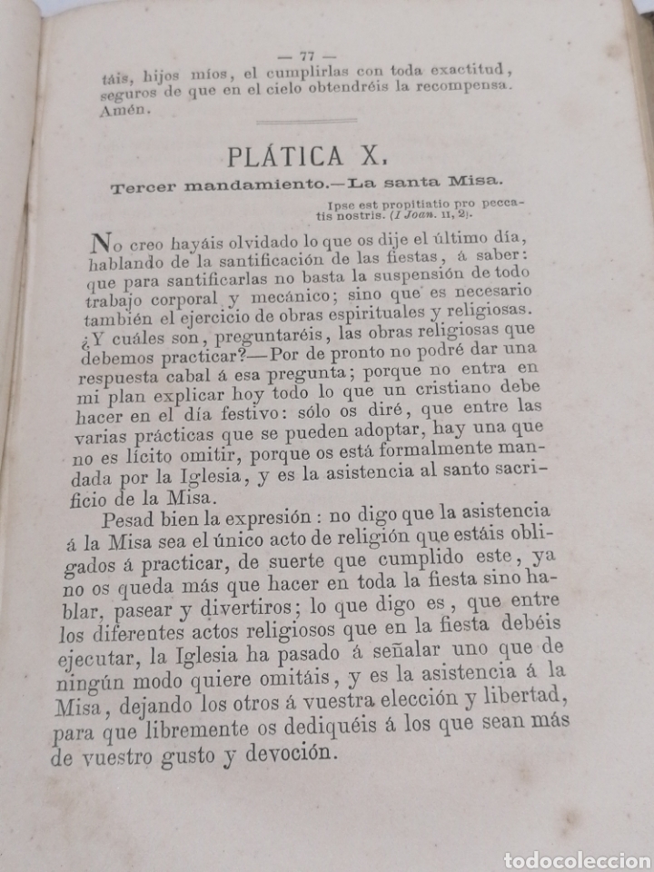 Libros antiguos: El catecismo romano - Foto 4