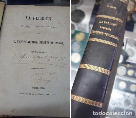 Libros antiguos: LA RELIGION. - Foto 1