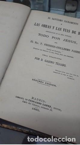 Libros antiguos: LAS OBRAS Y LAS VIAS DE DIOS. - Foto 2