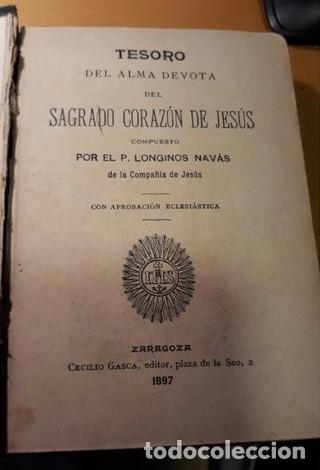 Libros antiguos: TESORO DEL ALMA DEVOTA - Foto 1