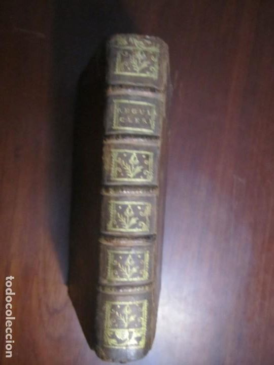 Old books: REGULA CLERI, EX SACRIS LITTERIS ,SIMONIS SALAMO--MELCHIORIS GELABERT 1770 PARIS 5&ordf;EDICION