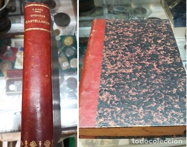 Livros antigos: SINONIMOS CASTELLANOS.