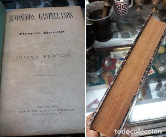 Libros antiguos: SINONIMOS CASTELLANOS. - Foto 2