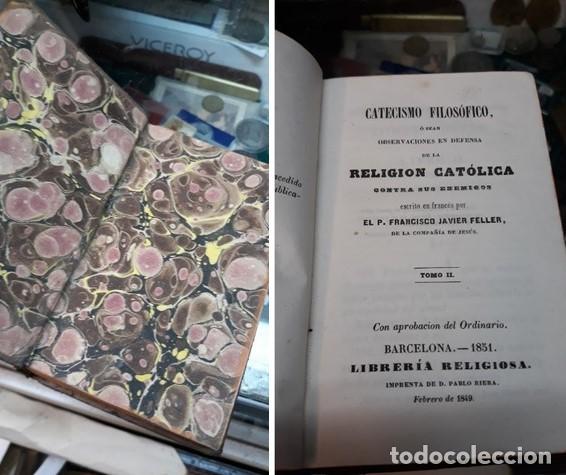 Libros antiguos: CATECISMO FILOSOFICO. - Foto 1
