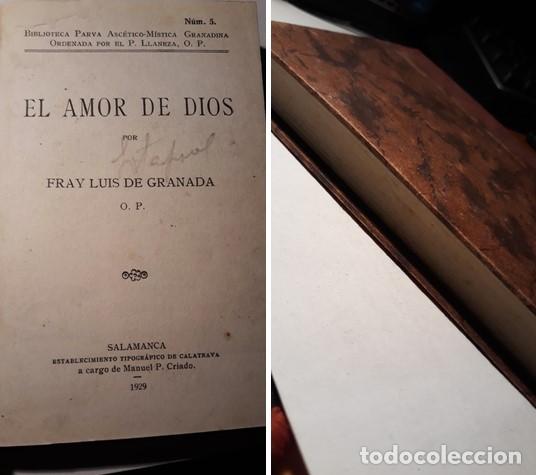 Libros antiguos: EL AMOR DE DIOS. - Foto 1