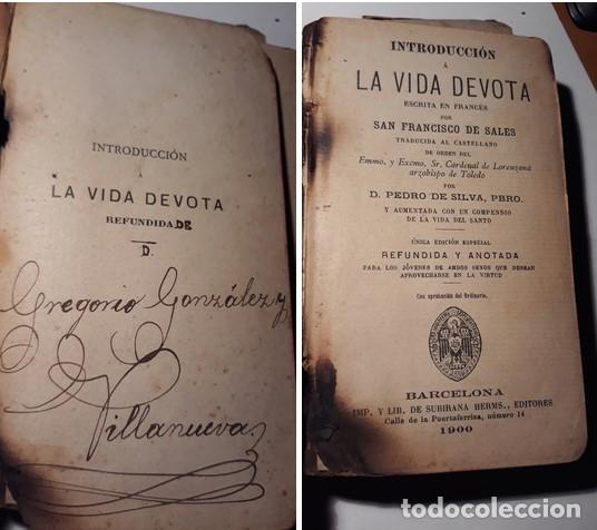 Libros antiguos: LA VIDA DEVOTA - Foto 1