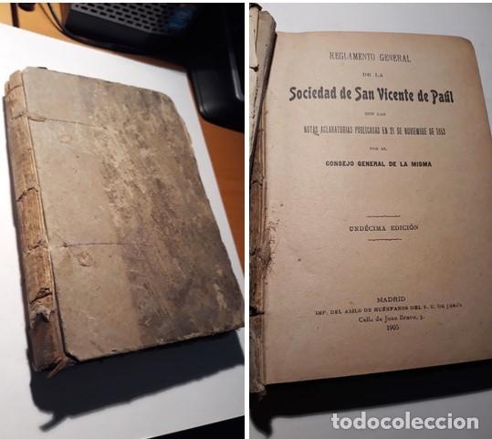 Livres anciens: SOCIEDAD SAN VICENTE DE PAUL.