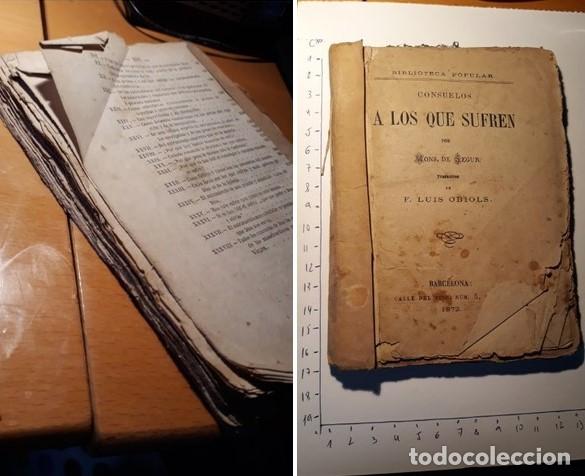 Libros antiguos: CONSUELOS A LOS QUE SUFREN - Foto 2