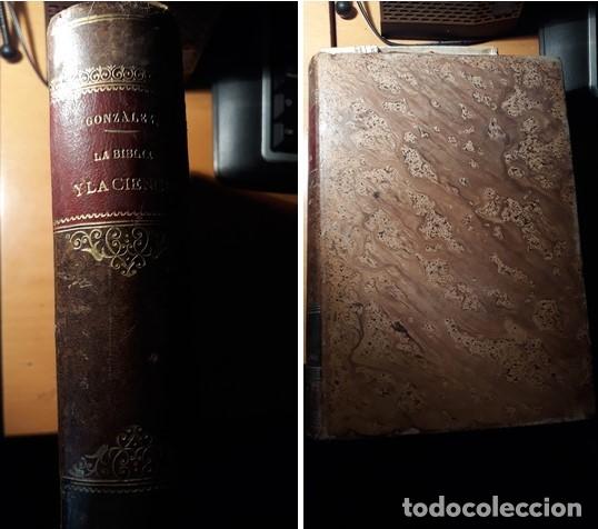 Livros antigos: LA BIBLIA Y LA CIENCIA.