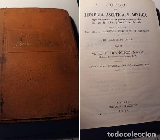 Livres anciens: CURSO DE TEOLOGIA ASCERICA Y MISTICA.