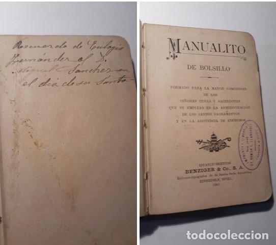 Libros antiguos: MANUALITO DE BOLSILLO. - Foto 2