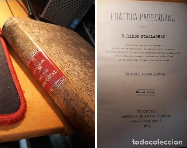 Libros antiguos: PRACTICA PARROQUIAL. - Foto 2
