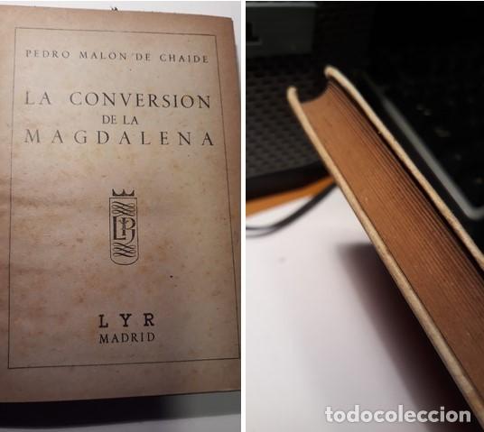 Libros antiguos: LA CONVERSION DE LA MAGDALENA. - Foto 3
