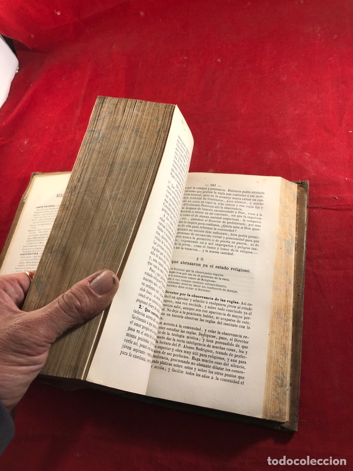 Libros antiguos: Tesoro del sacerdote - Foto 3