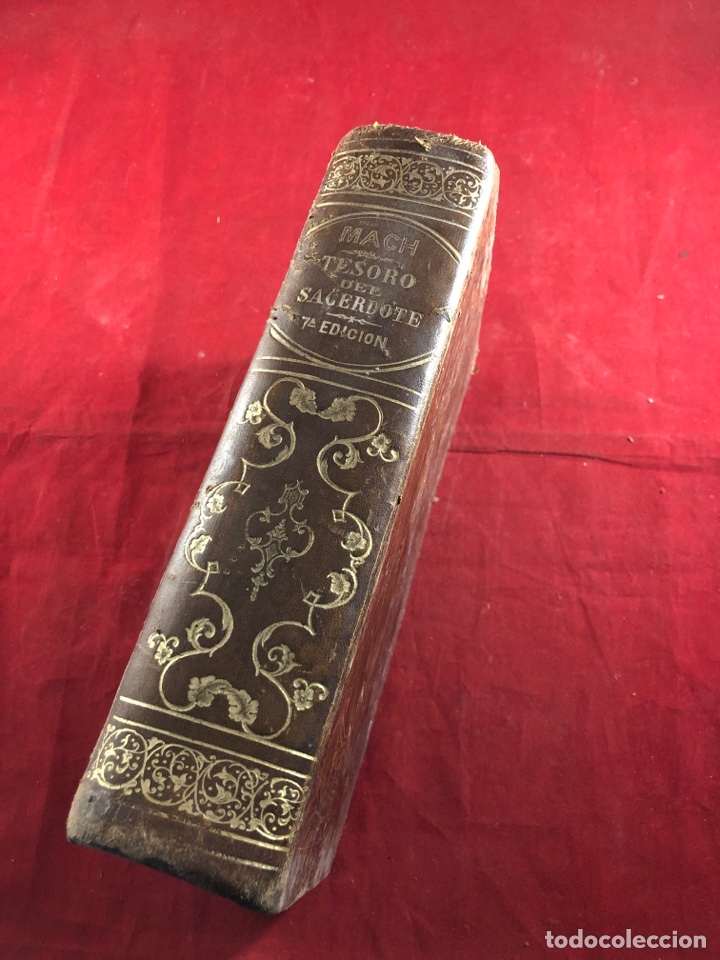 Libros antiguos: Tesoro del sacerdote - Foto 1